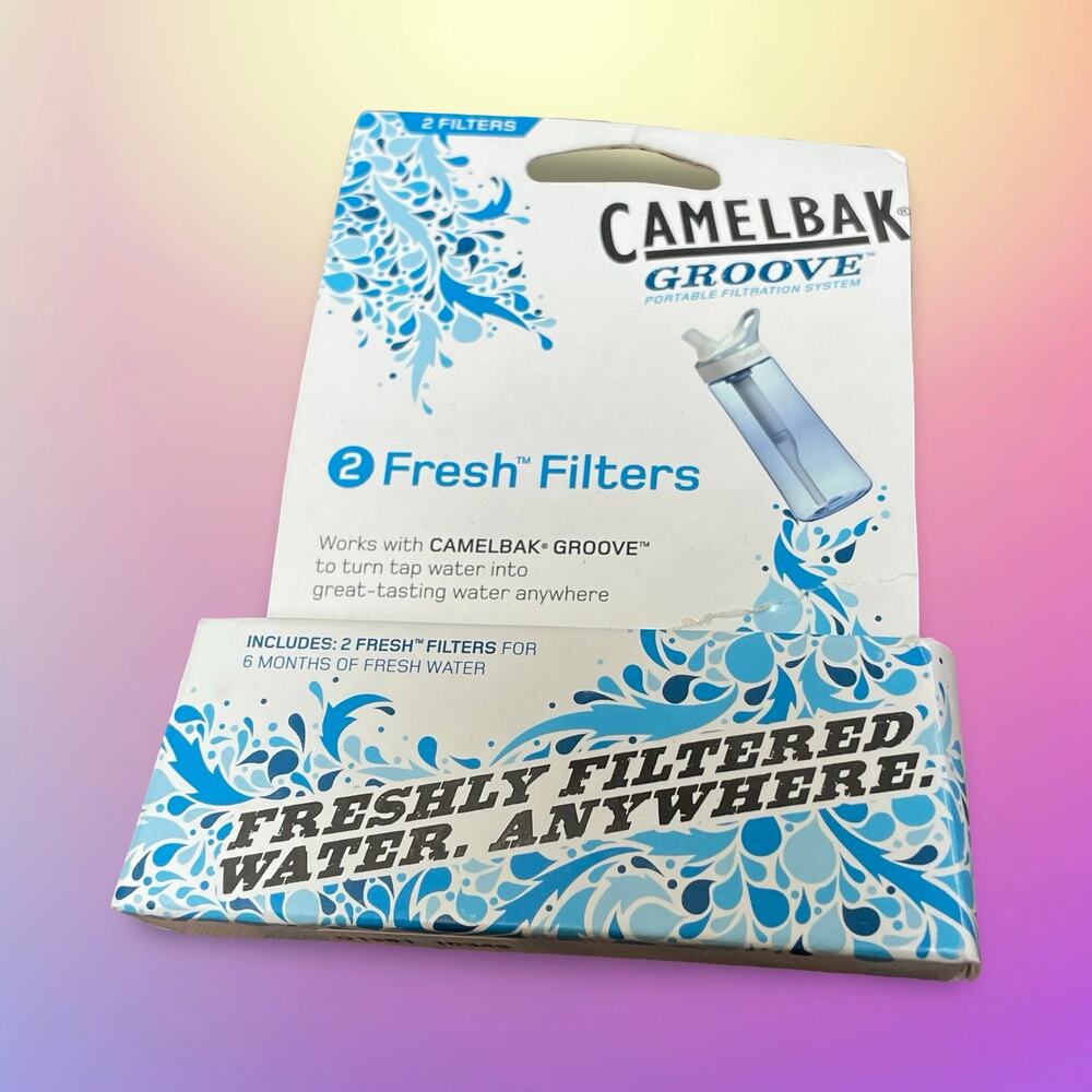 CamelBak Groove Replacement Filters 2 Pack For Groove Filtration Bottles NEW